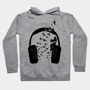 Headphone Bagpipes Hoodie